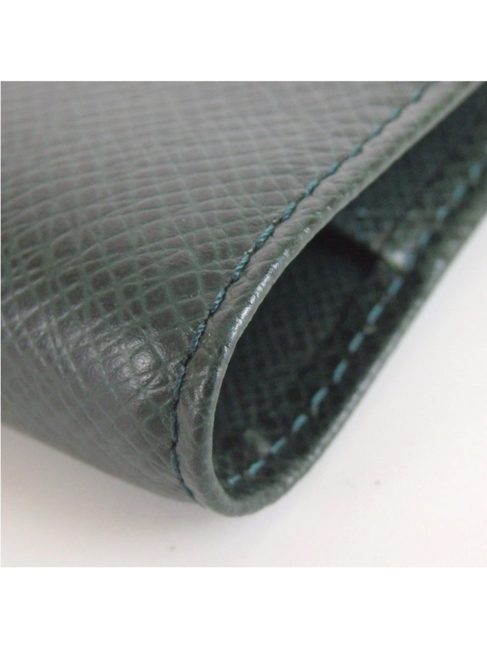 Louis Vuitton Dark Grn Taiga PM Organizer Agenda/passport holder EUC - Picture 8 of 13